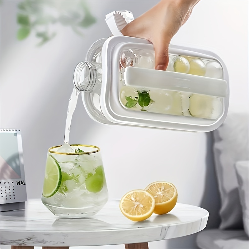 Portable 1 Ice Cube Mold And Storage Box With Handle High Capacity 54 Slots Ice  Ball Ice Maker Summer Kitchen Tools - Temu
