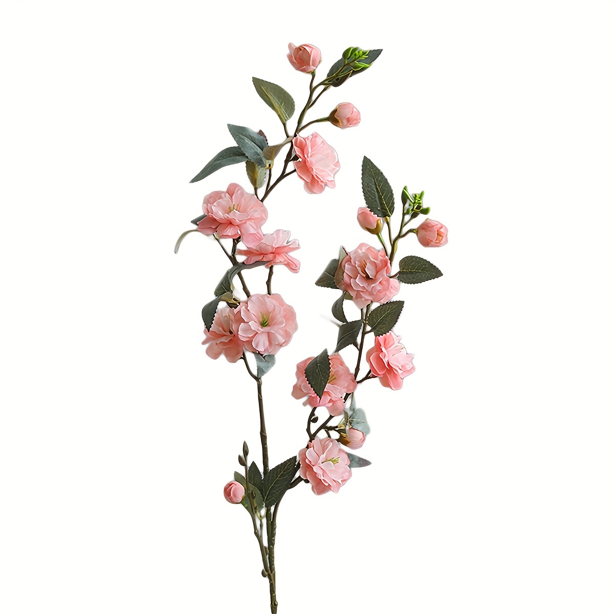 Elegant Camellia Artificial Flower Stem: Silk Flower - Temu