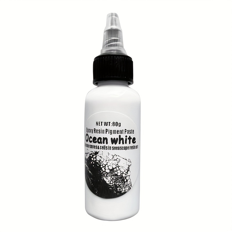 Marine White Resin Pigment Paste 2.82oz Opaque Epoxy Resin Color High  Concentrate Colorant For Resin Coloring Sea Wave Water And Cloud Effect