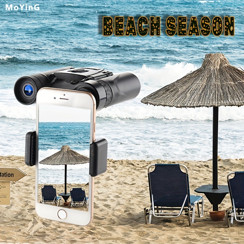 Portable 100x22 Binoculars for Bird Watching Camping Concert