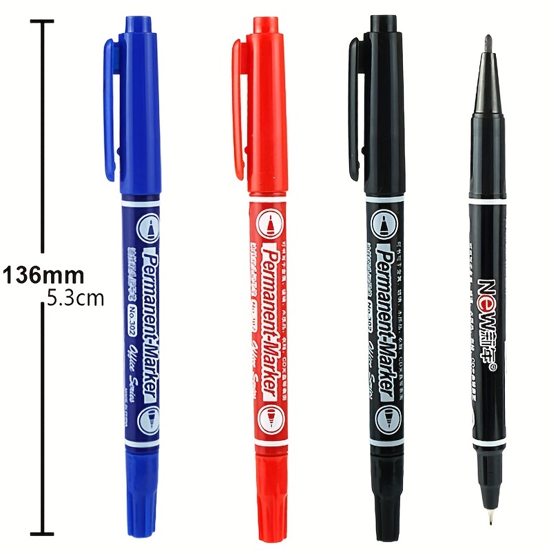 Double Head Pen Waterproof Oil based Marker Logistics Pen - Temu