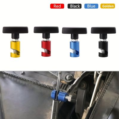 aluminum alloy car hood bracket anti slip engine hood lifting support for safe easy pinch free fixing