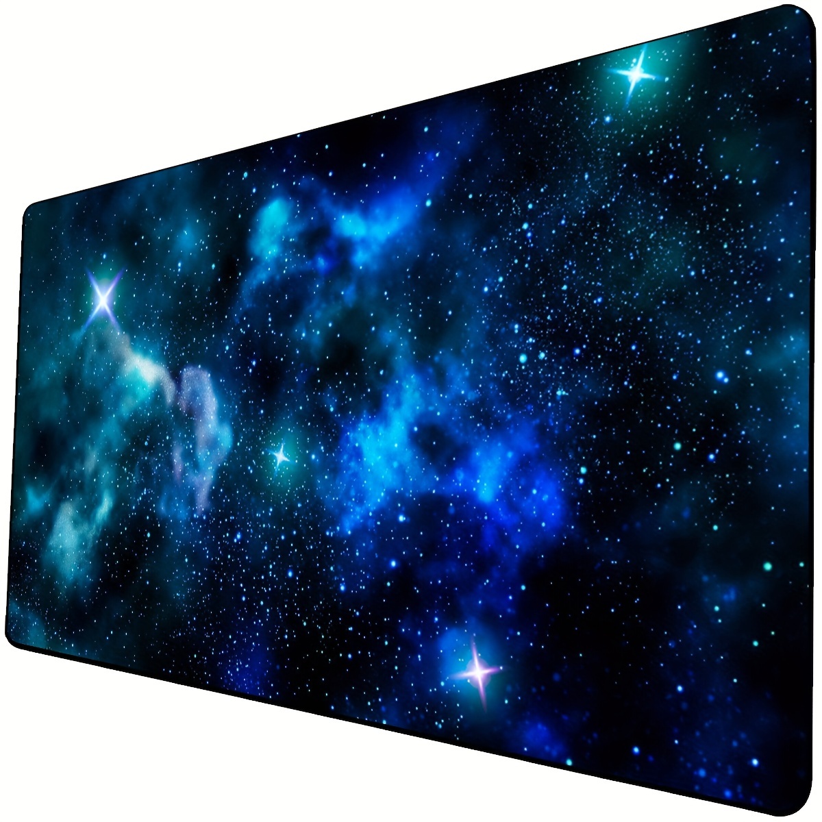 

1pc Mouse Mat, Waterproof Mat, Office Desk Mat, Laptop Writing Desk Mat, Starry Sky Printing Table Mat, Game Table Mat, Opening School Items, Holiday Gift