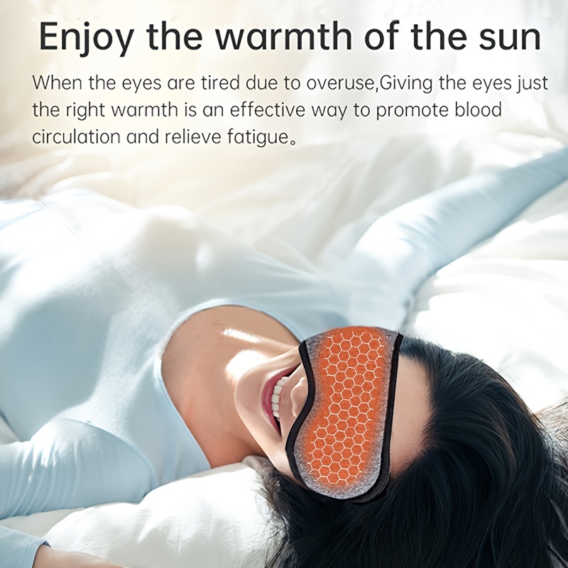 Usb Steam Eye Mask Electric Heating Hot Compress Intelligent - Temu