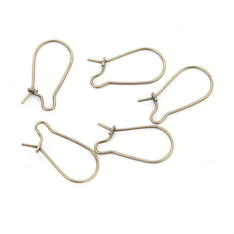 D shaped French Spring Ear Clip Ear Hook Leverback Earrings - Temu