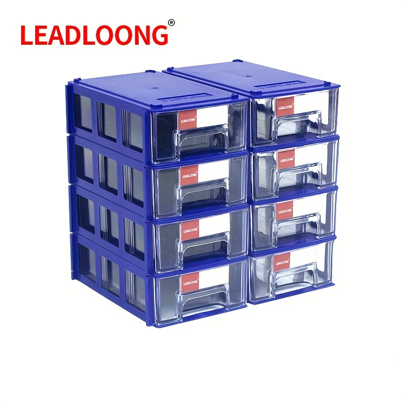 Plastic Mini Storage Box Stackable Small Tool Storage Bin - Temu