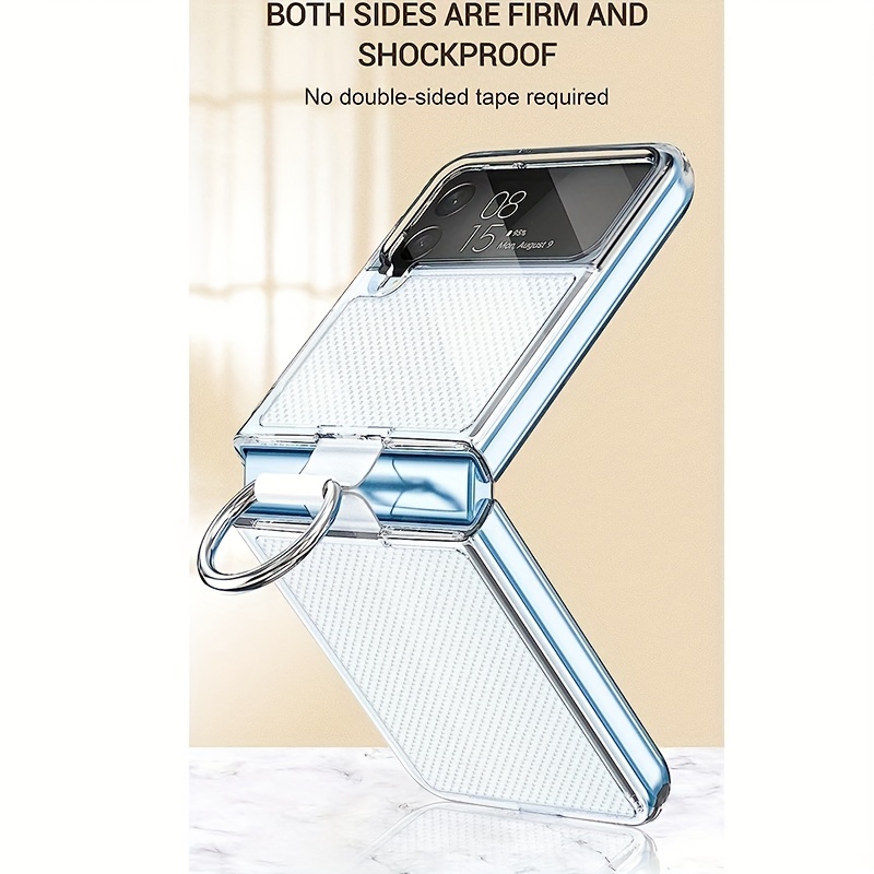 Funda protectora Samsung Galaxy Z Flip 4 (transparente) 