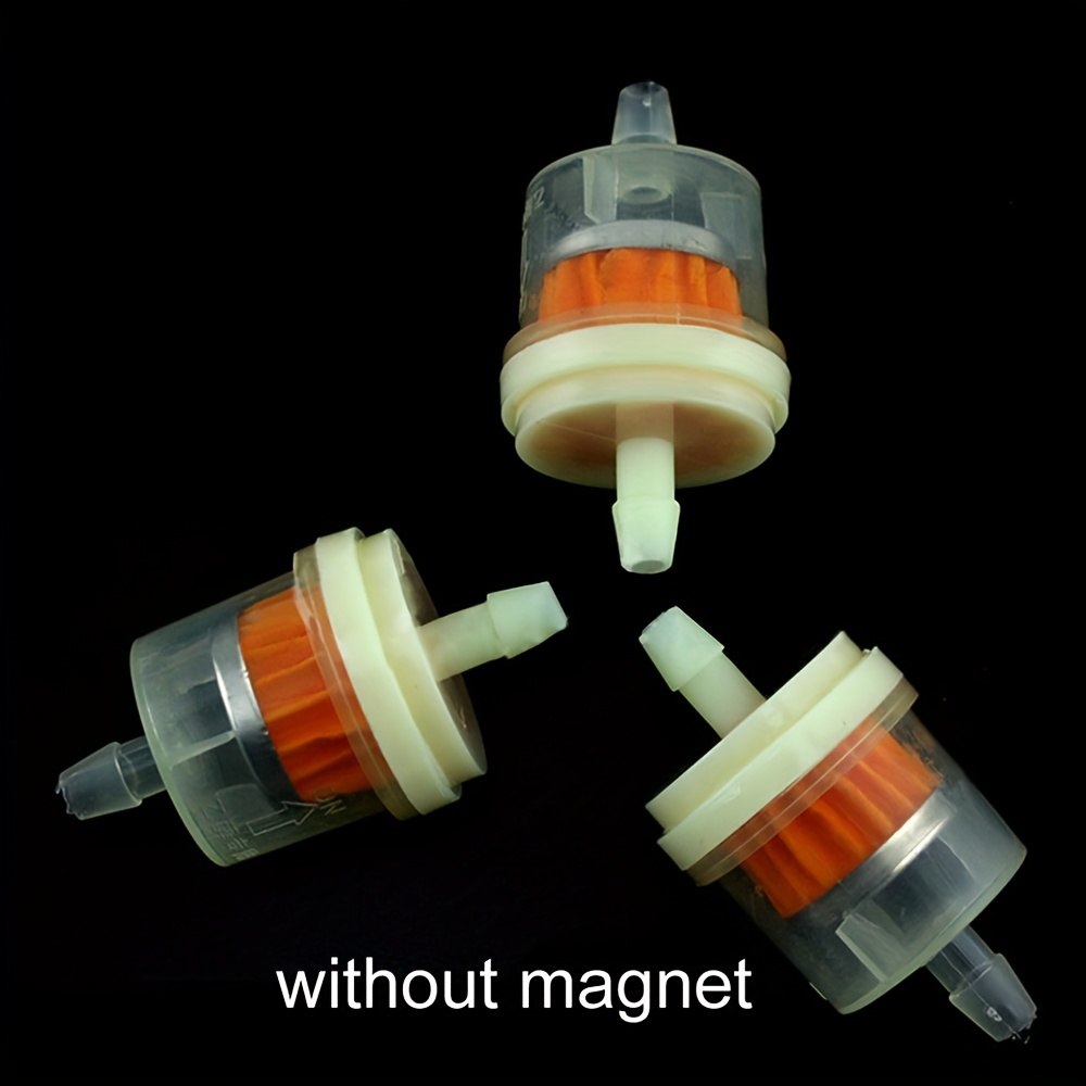 4er Set Universal Benzinfilter 8mm – Für Motorrad, Rasenmäher, Moped, Roller & Kleingeräte