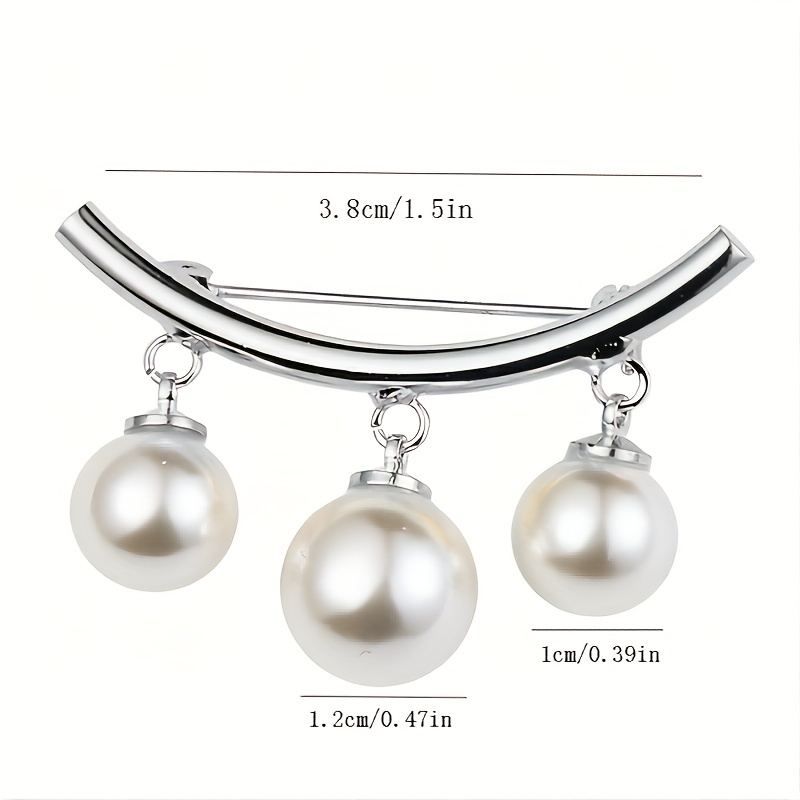 Gorgeous Bow Angel Faux Pearl Brooches Pin For Women - Temu