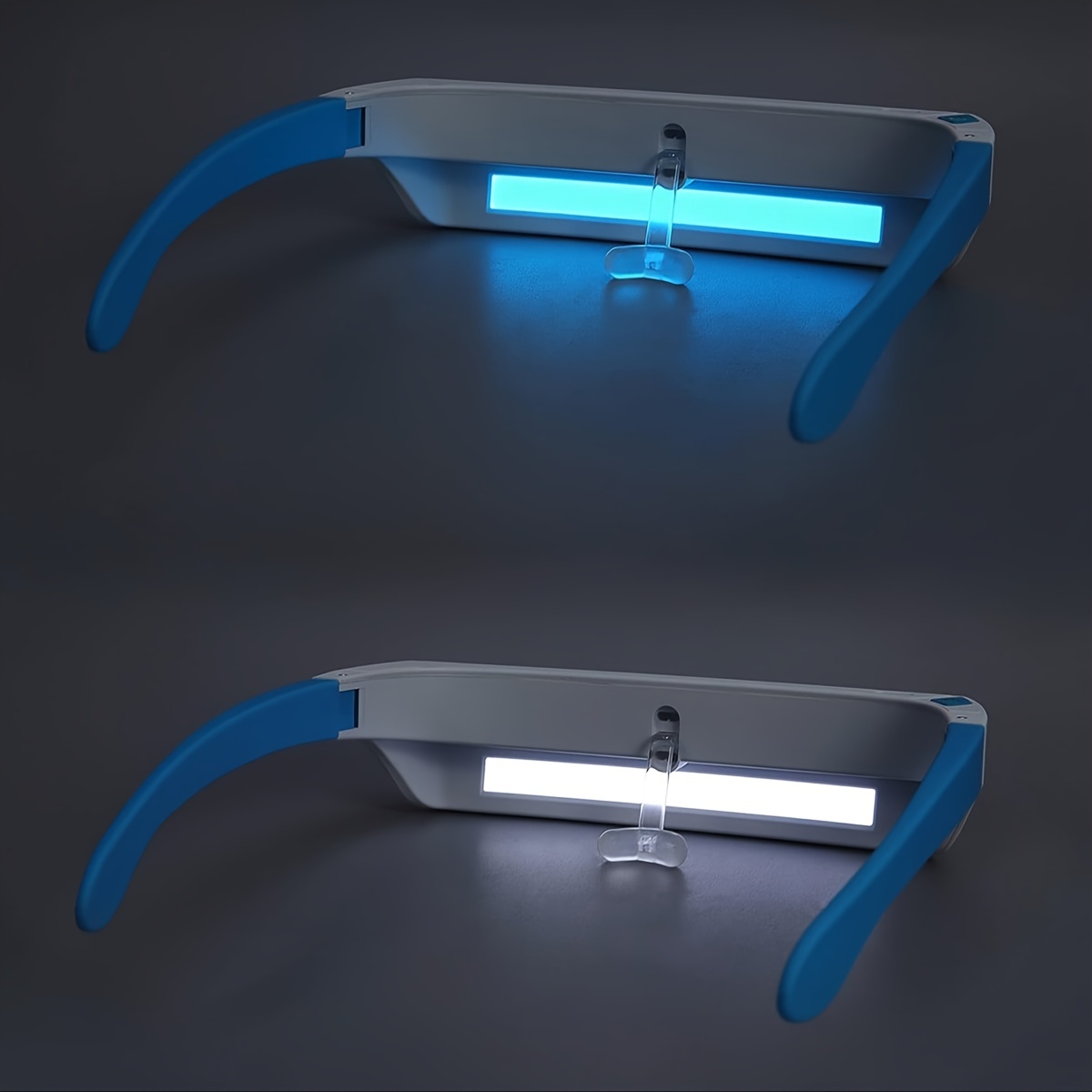 ZeenKind Lunettes de luminothérapie - Lampe de luminothérapie portable   Lumière du soleil artificielle pour battre les faibles énergies et le blues  d'hiver : : Santé et Soins personnels