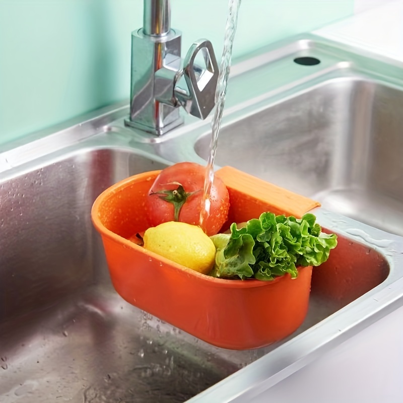 Kitchen Sink Drain Basket, Multi-functional Vegetables Fruits