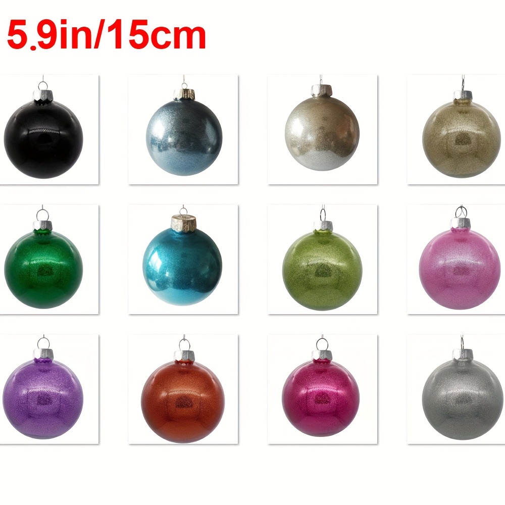 Purple Christmas Balls Ornaments For Xmas Christmas Tree - Temu