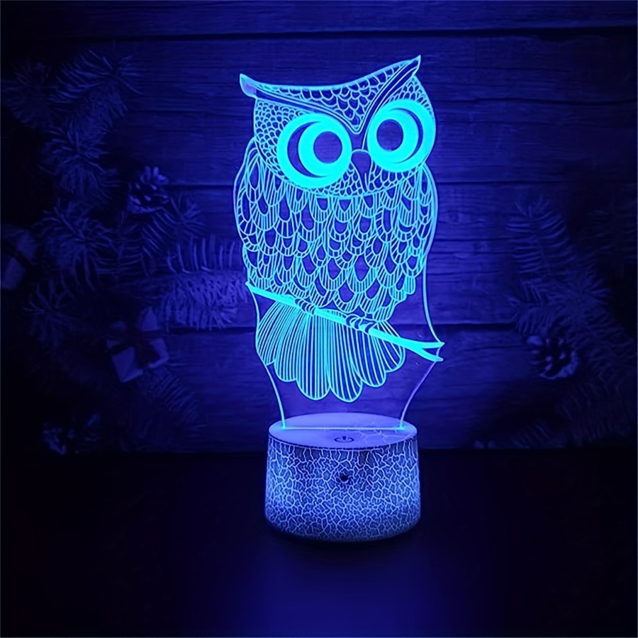 1pc Usb Rechargeable Led Strip Shaped Night Light With Touch Switch & Remote  Control, 3-color & 7-color Changing Modes, Portable For Christmas Bedroom  Party Camping Dormitory Decoration