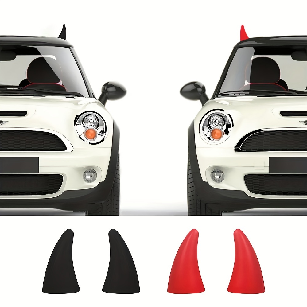 

2pcs Demon Horn Roof Decorations, Suitable For Cars, Tricycles, Four-wheel Vehicles, Electric Four-wheel Roof Ears