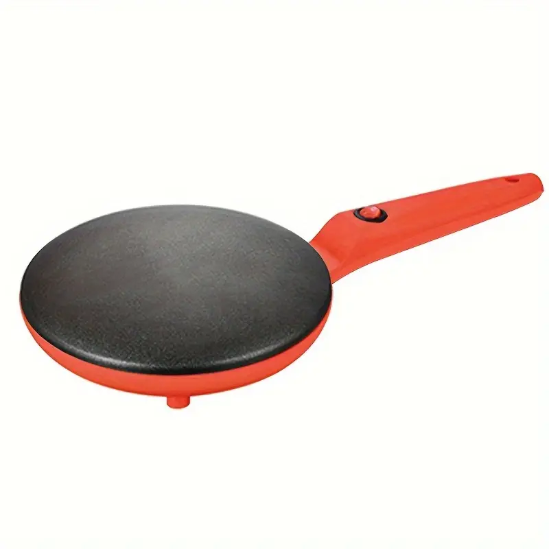 Electric Pancake Maker - Non-Stick Pancake Pan for Perfect Pancakes, Spring  Rolls, Pastries - Household Kitchen Appliance with US Plug - Black