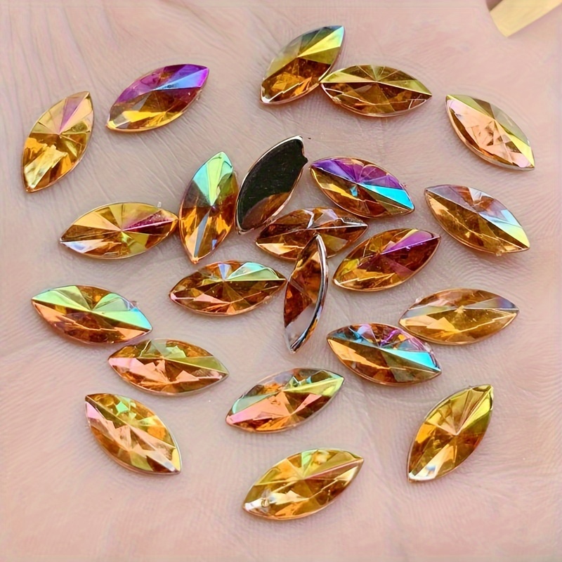 14MM Acrylic Crystal Star Shape Non HotFix Rhinestone Stickers Flatback  Stones Applique Strass For Clothes Christmas Decoration