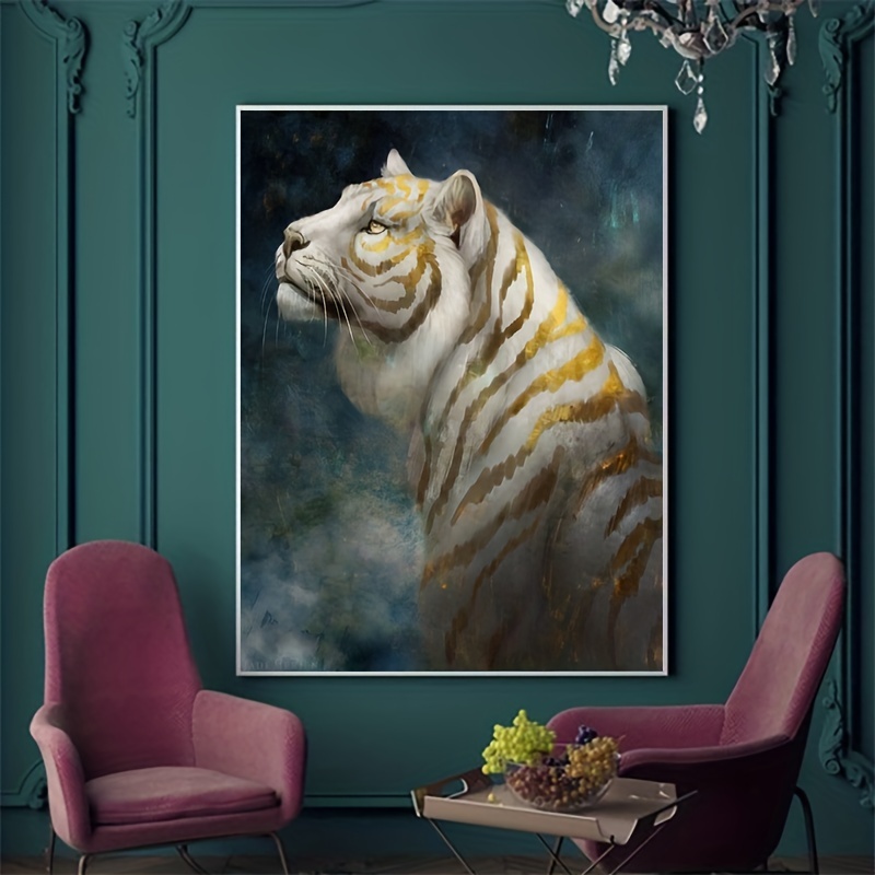 Trippy Tiger Animal - 5D Diamond Painting 