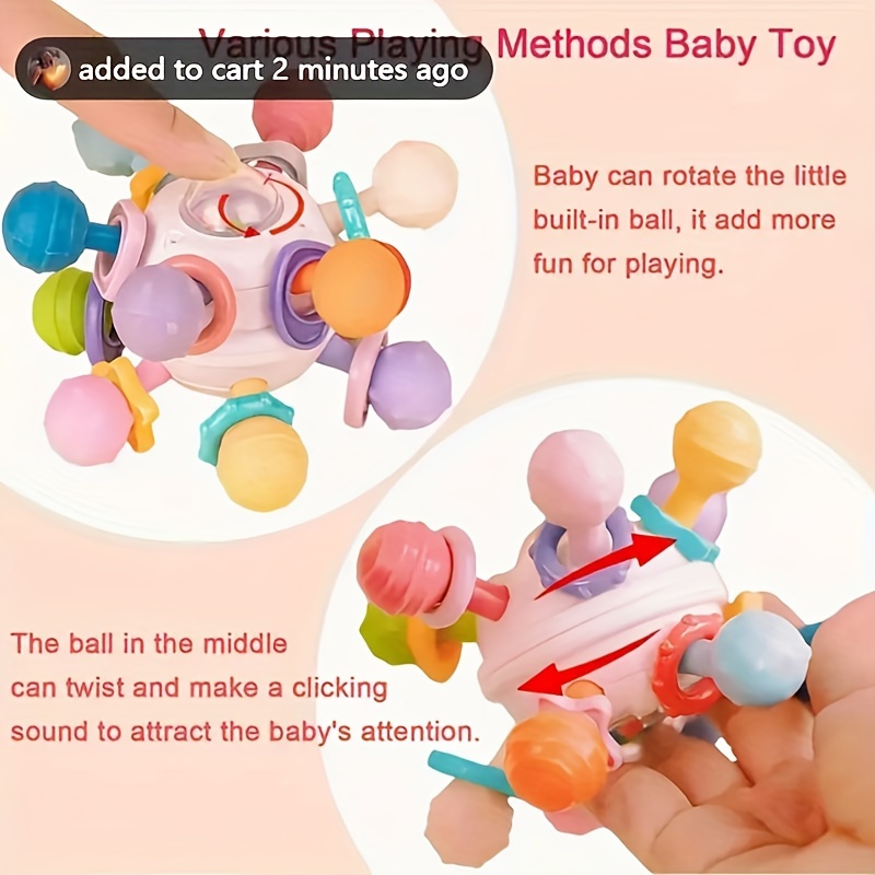 Jouets éducatifs pour bébé - Jeu de dentition Hochet pour bébé - CasaKids