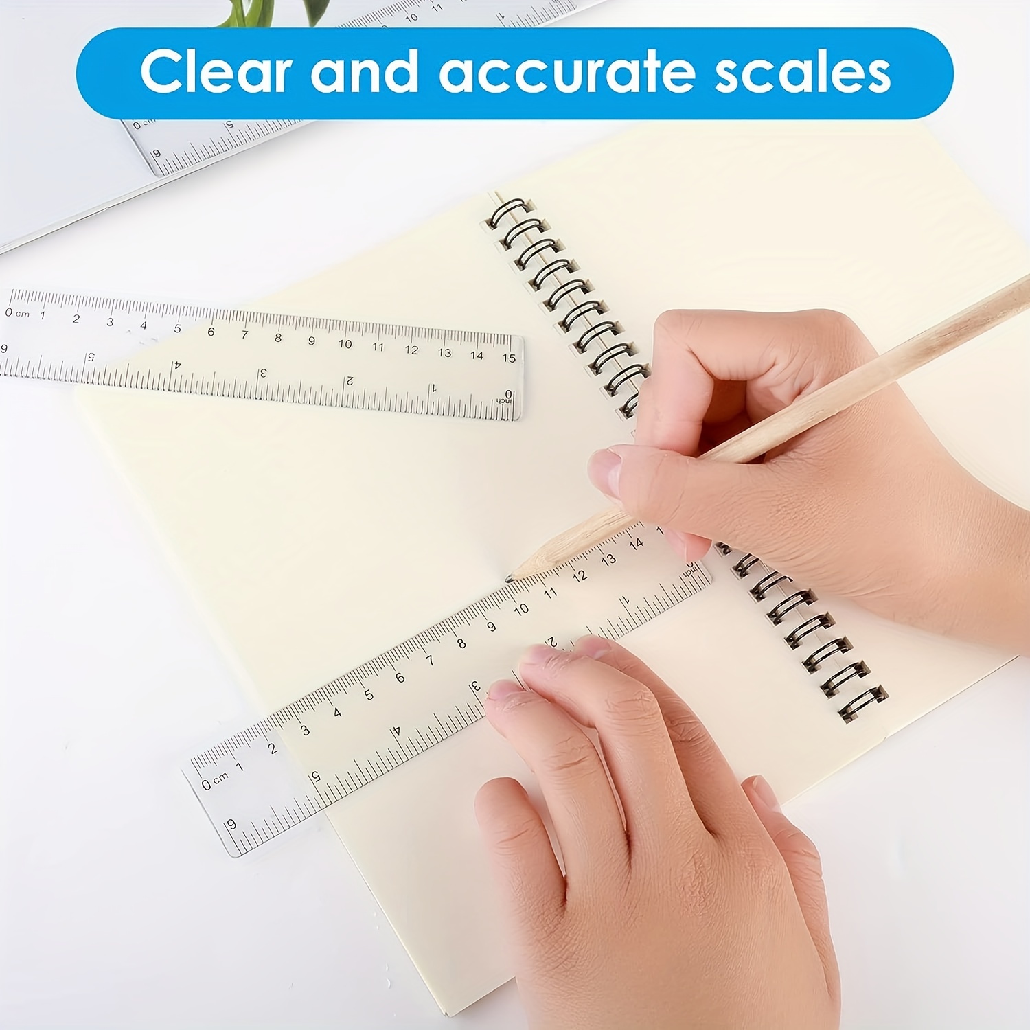 Rulers Bulk For Classroom Clear Ruler Ruler Clear Plastic - Temu