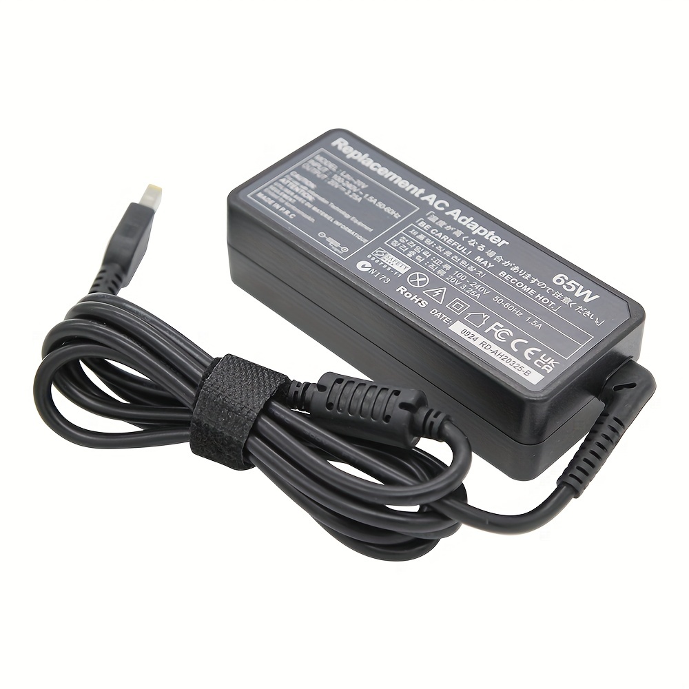 20v 3.25a Usb Ac Laptop Charger Power Adapter With Us Plug - Temu