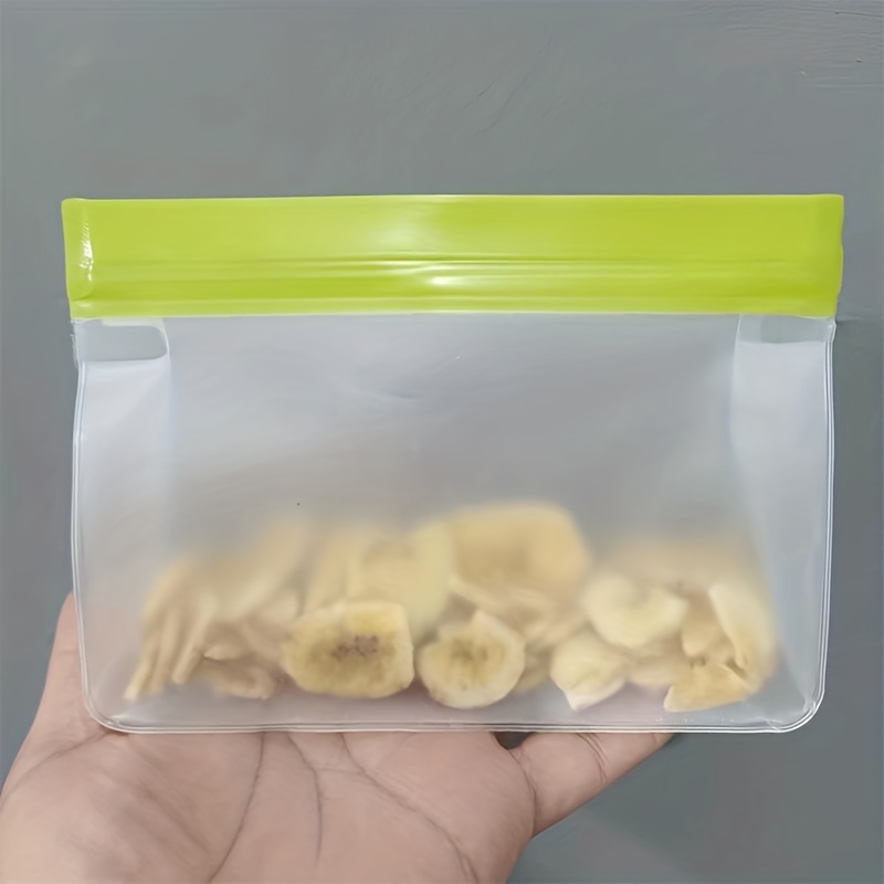 Bolsas De Silicon Reutilizables Para Alimentos Sello Hermeti 1