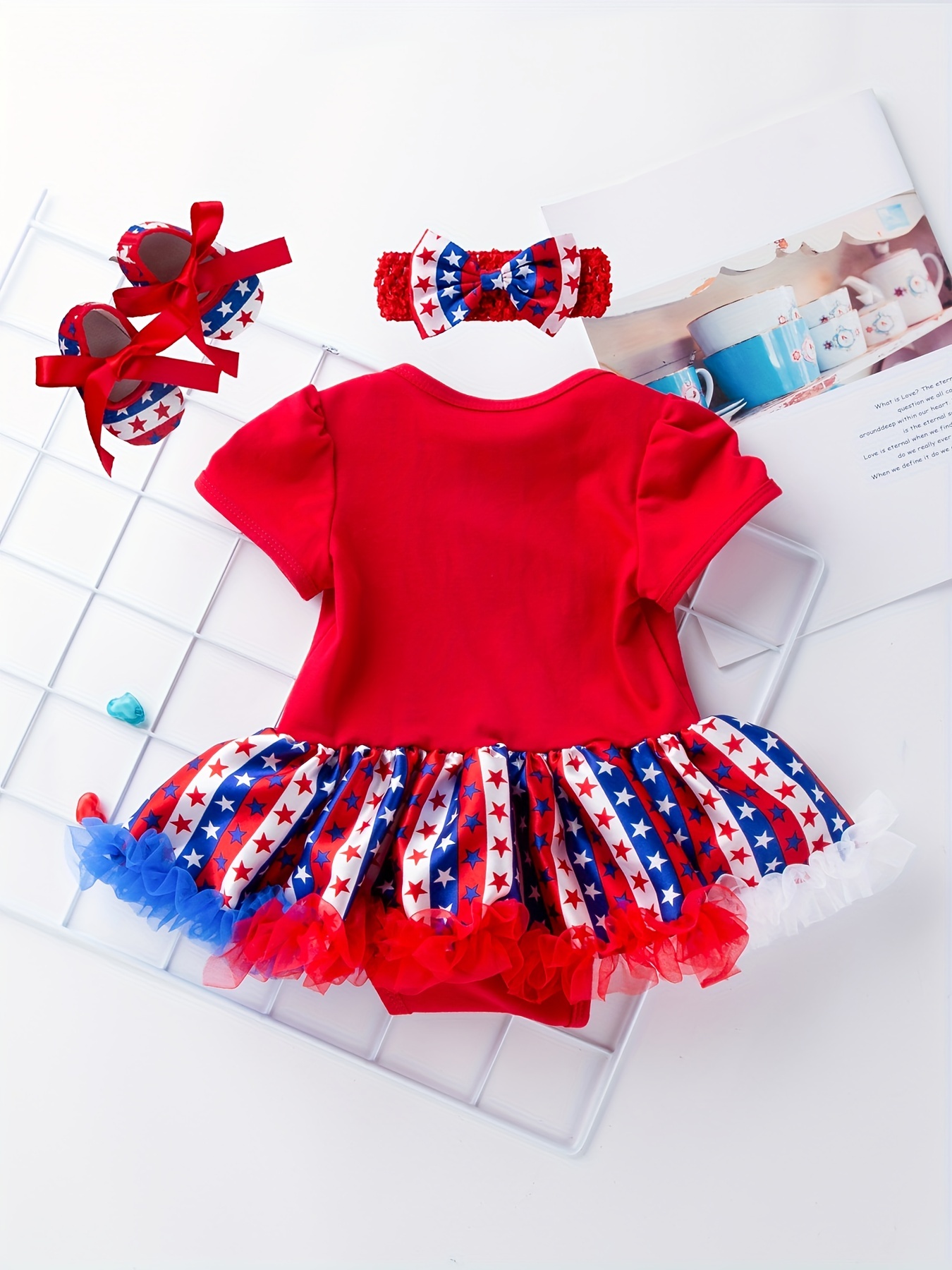 Baby girl first 4th of best sale july outfit