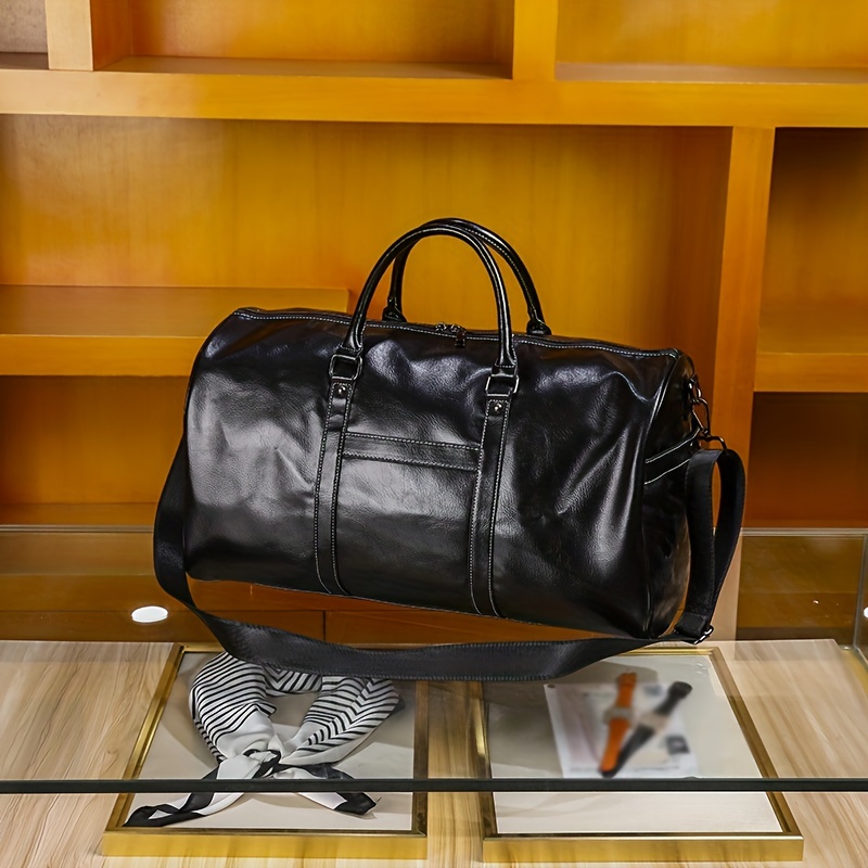 Leather Travel Bags for Men: Stylish Luggage for Traveling