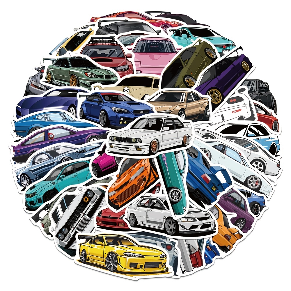 Autoaufkleber - Edelstein Gemstone Aufkleber für Auto, Laptop, Fahrrad,  LKW, Motorrad mehrfarbig JDM Decal Racing: : Auto & Motorrad