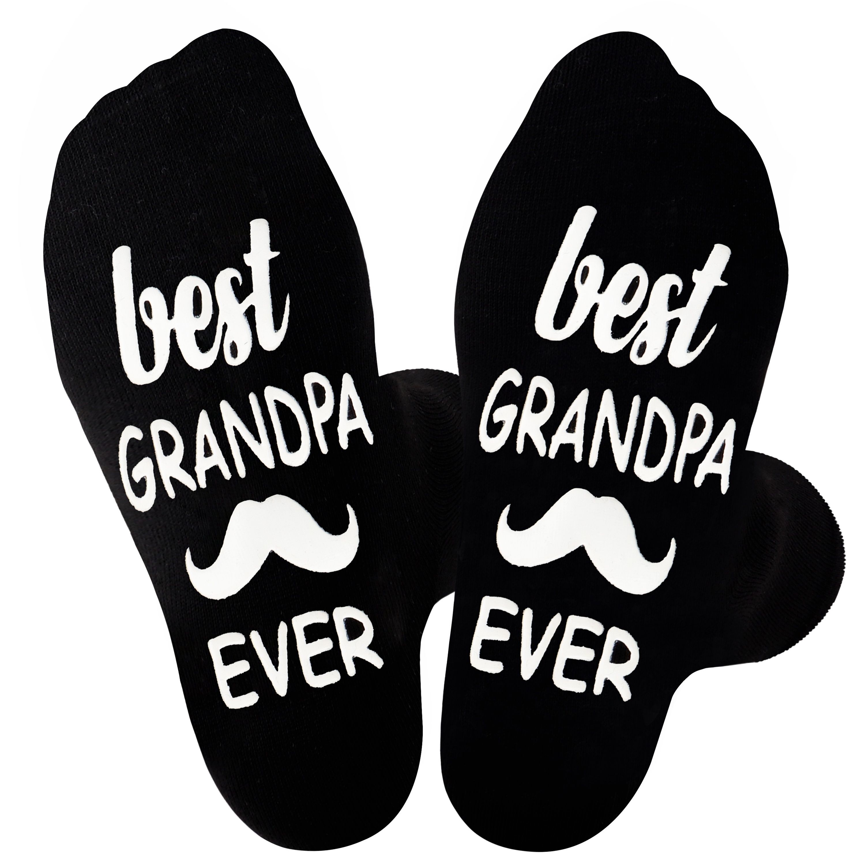 Funny 'BEST GRANDPA EVER' Socks for Men - Birthday Gifts