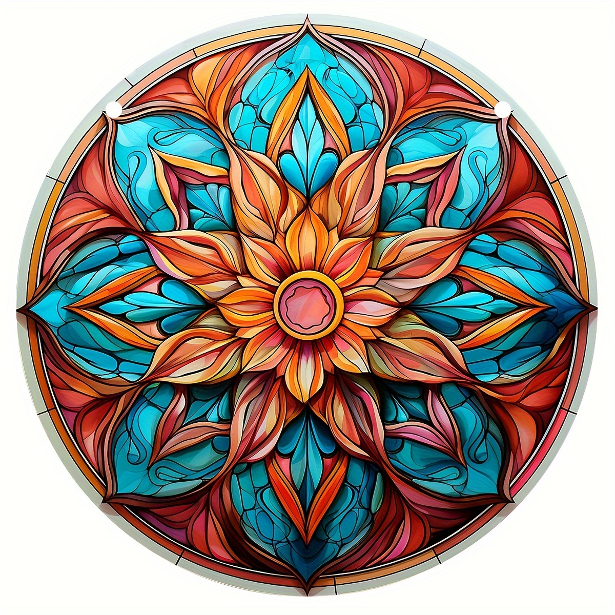  Insnug Color Your Own Mandala Window Cling, Arts and Crafts for  Kids Ages 8-12, Crafts for Teens Adult Elderly, Teen Girl Gifts Trendy Stuff,  Mandala Stained Glass Art Kit, Suncatcher Kits