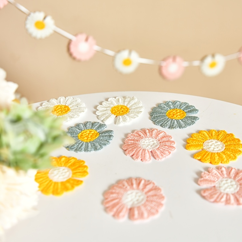 Lace Daisy Bunting, Handmade Party Decorations