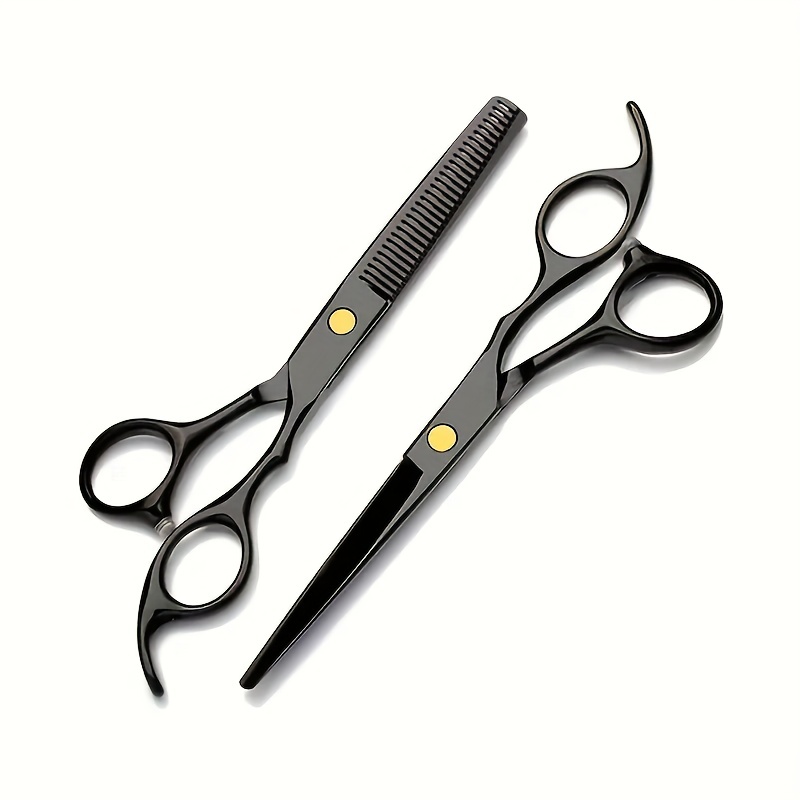 Hair Cutting Scissors, Professional Barber Shears Set With Hair Scissors  Thinning Shears, For Men Women Pet, Rainbow Color