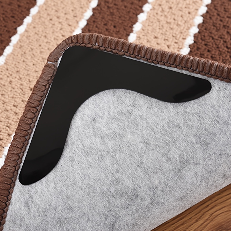 10Pcs Anti Slip Rug Reusable Washable Mat Carpet Large Grip Tape Gripper  Sticker