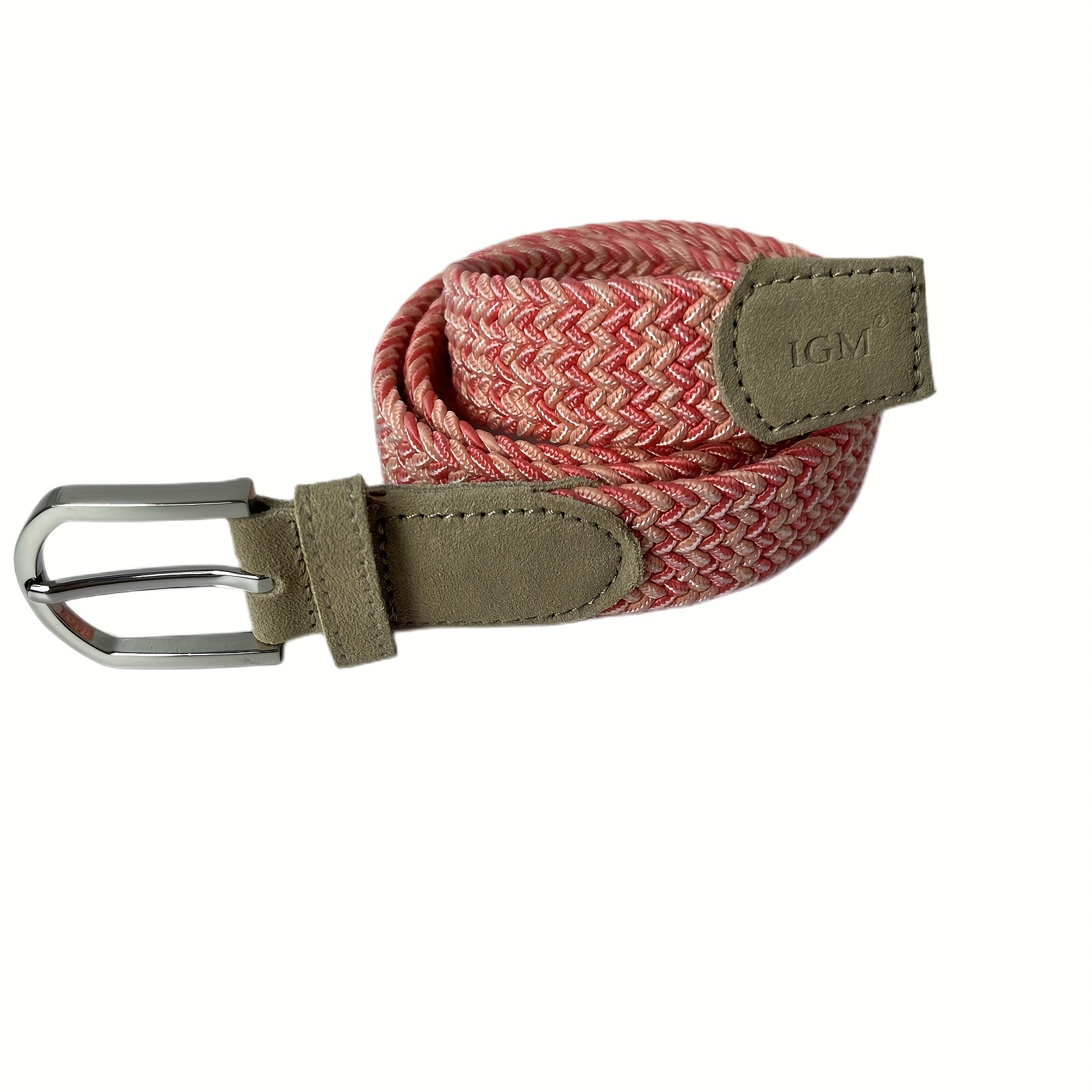 Braided Cotton Stretch Belt