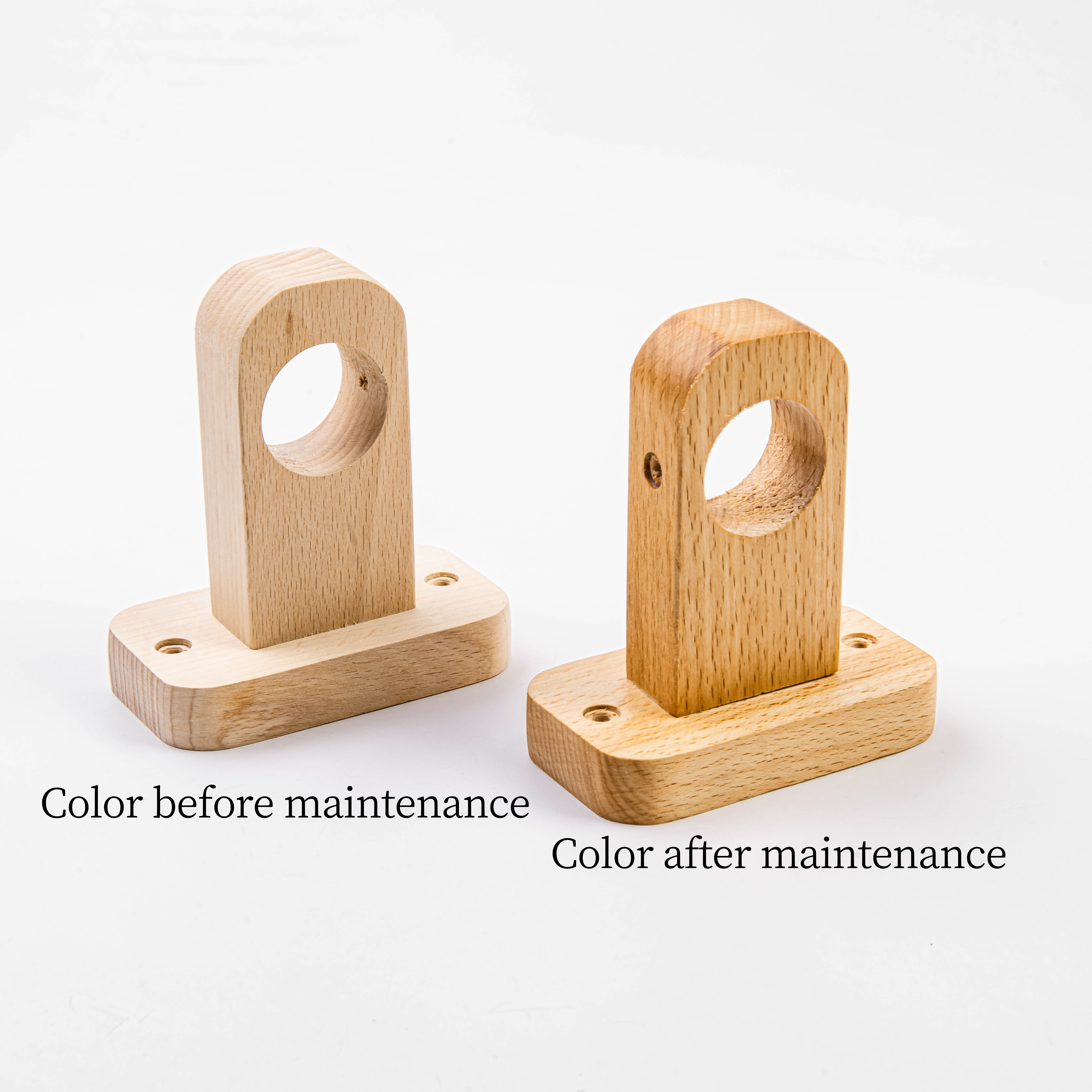 Wooden Rod Bracket