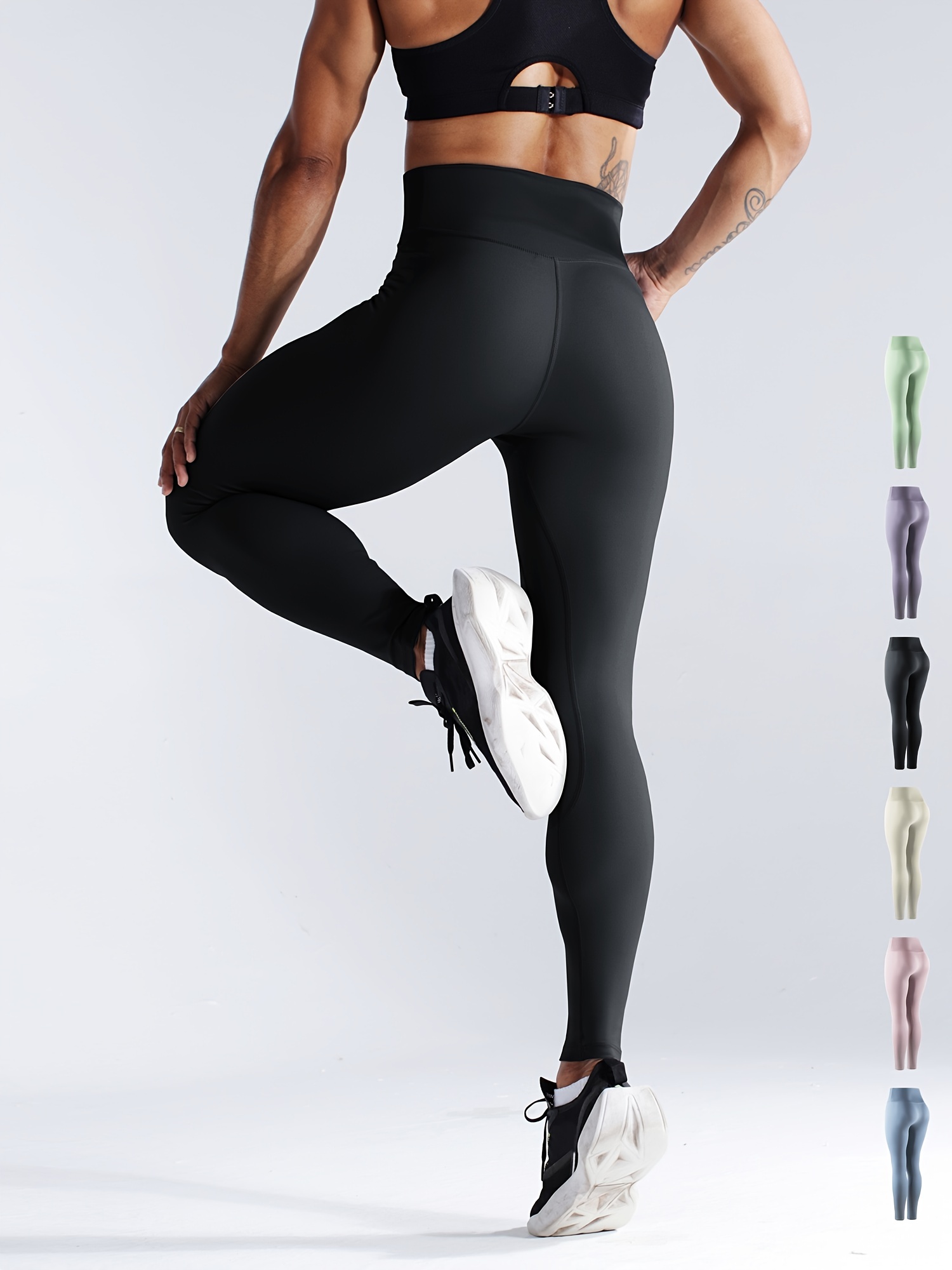 Spandex Yoga Butt Lifting Super Soft Double Brushed Black High Waisted  Leggings Fitness for Women Print Legging 2023 Fashionable - China Yoga Tops  and Sports Bra Woman for Yoga price