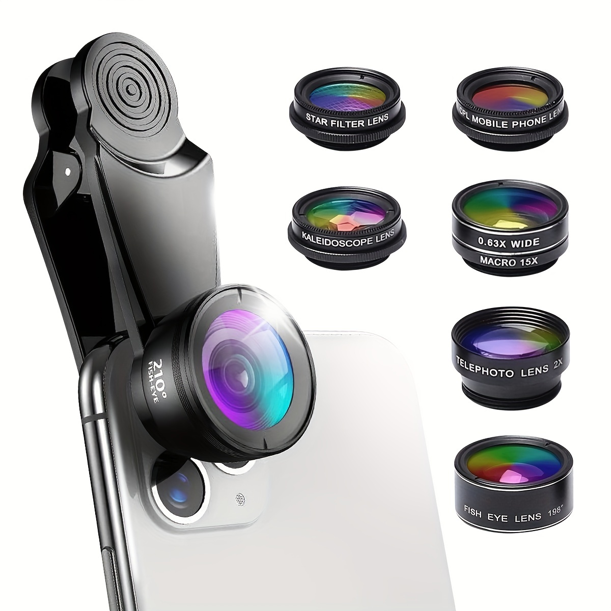 Mini 200X CPL Microscope Lens Mobile Phone Macro Lens For All