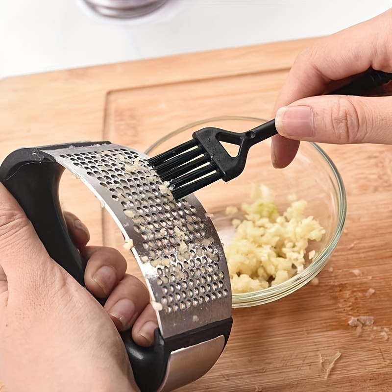 Stainless Steel Garlic Press Creative Garlic Mincer Crusher - Temu