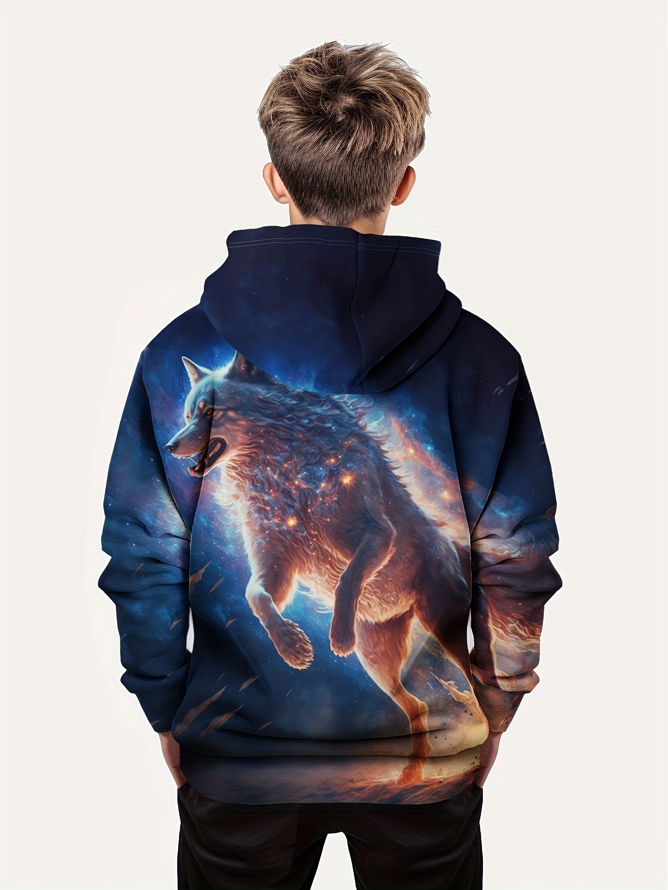 Cute wolf online hoodie