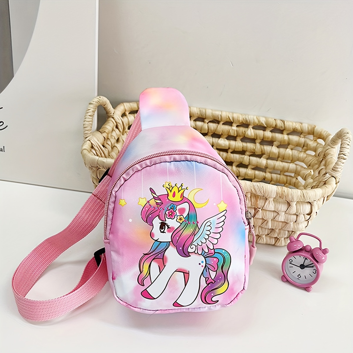 Bolso de unicornio para niñas pequeñas, bolso de ganchillo para niños  pequeños, regalo de Navidad para niña, accesorio de unicornio -  México