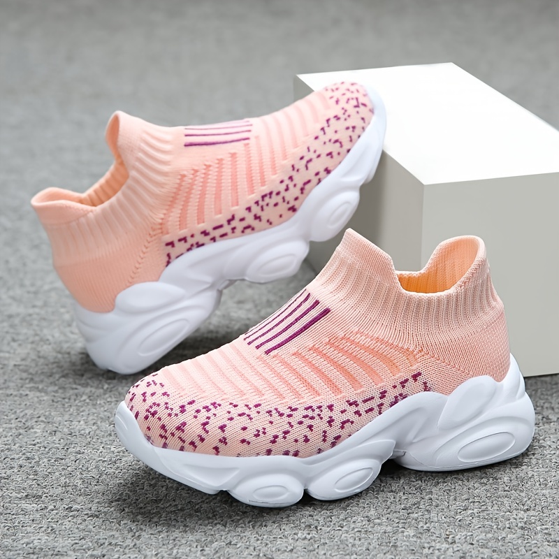Women's Mesh Letter Printed Sports Shoes Fashion Breathable - Temu Canada