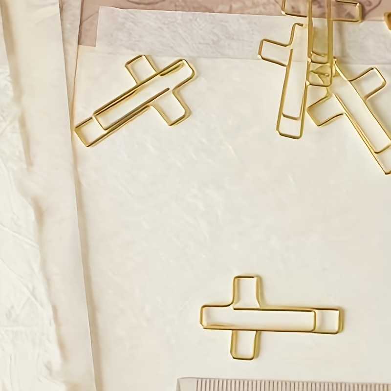 Cross Paper Clips Bible Paper Clips Journaling Paper Clips - Temu