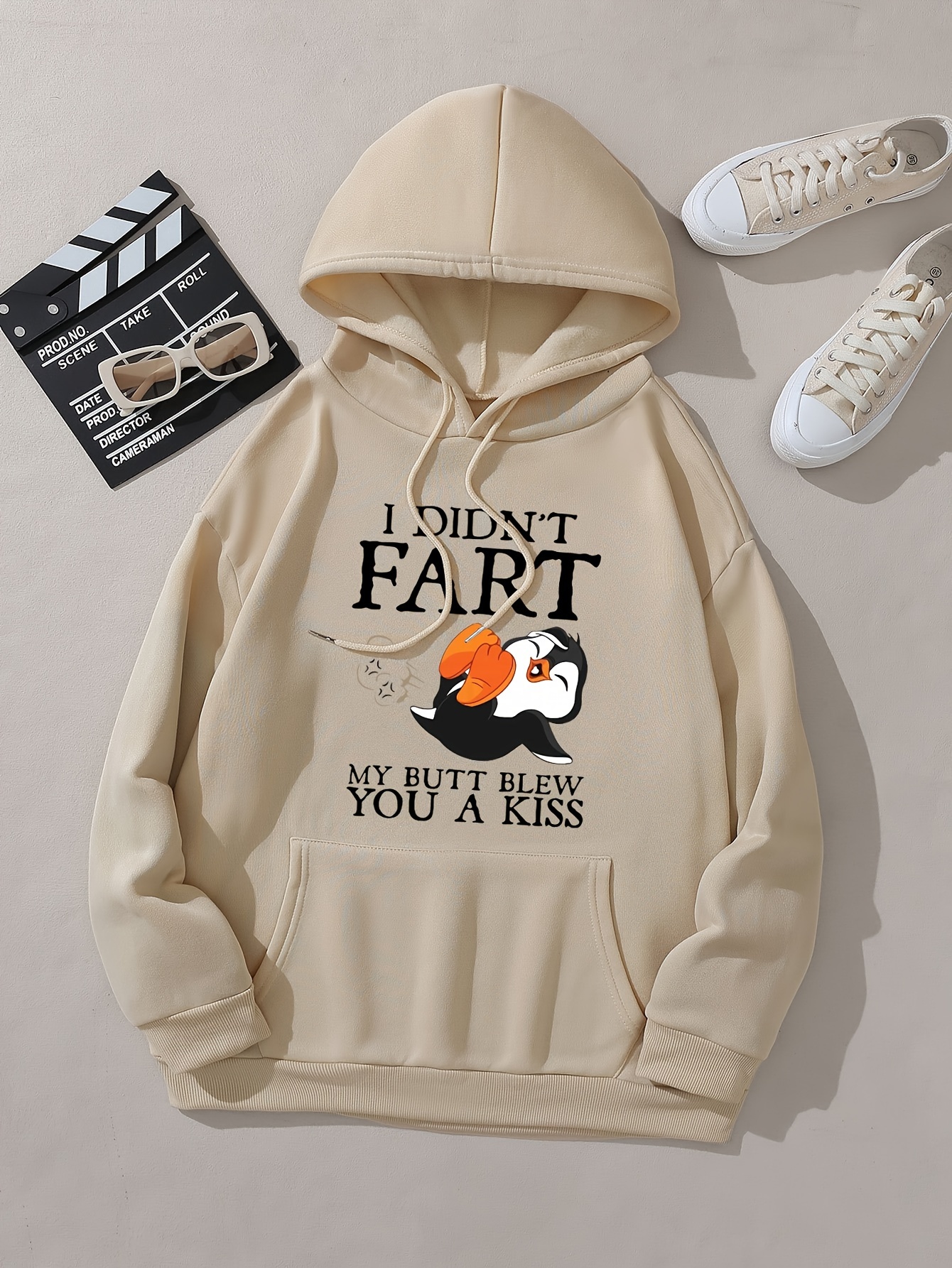 Penguin cheap hooded sweatshirt