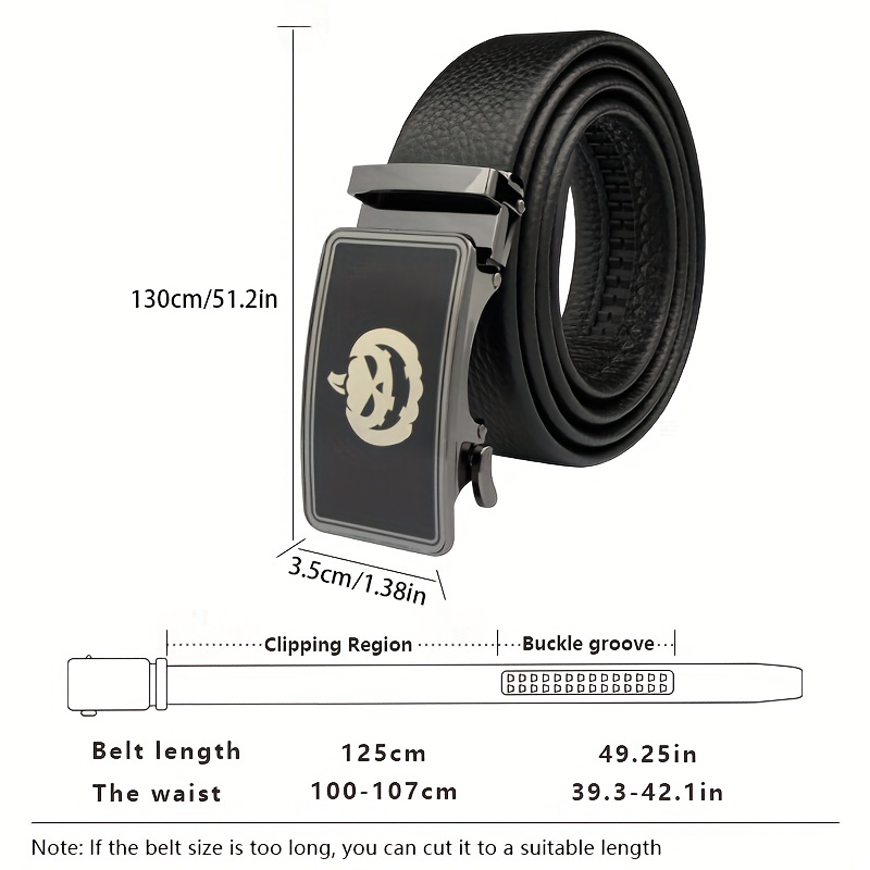 Quick-Release Leather Belt