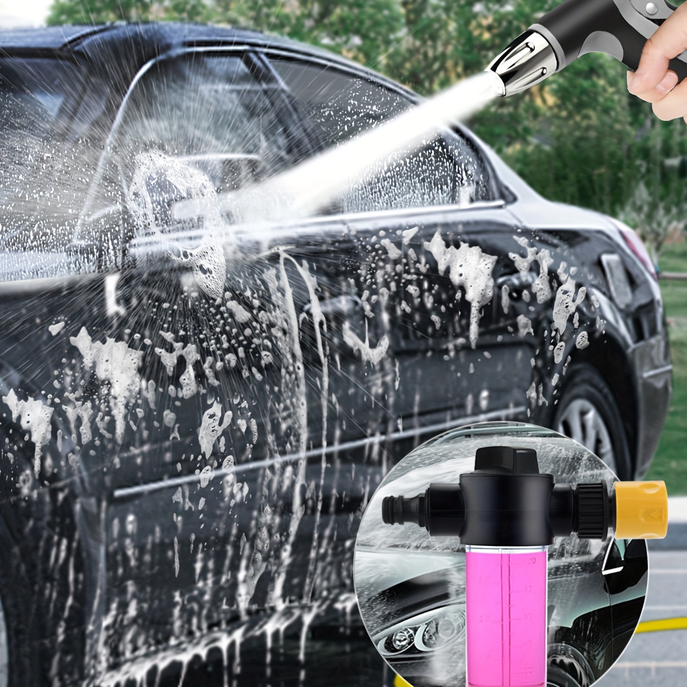 Multifunctional High pressure Car Wash Gun Household Car - Temu