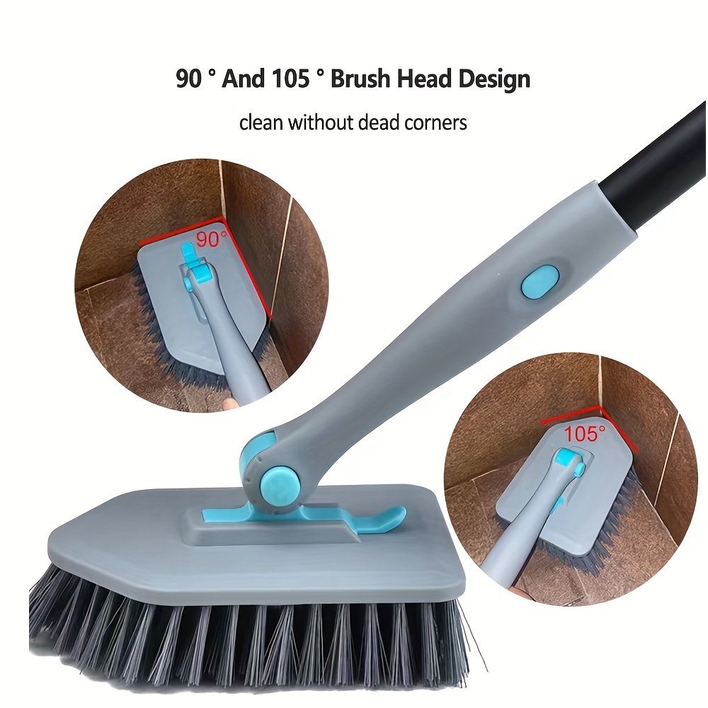 Cleaning Brush With Long Handle Multi functional Floor Seam - Temu