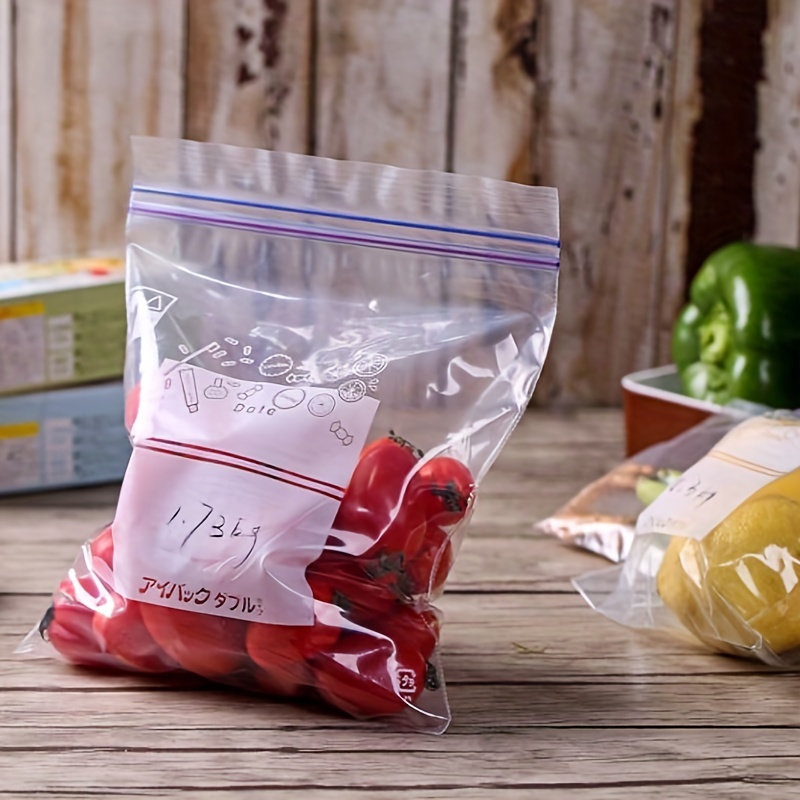 Zipper Bag Food Storage Zip Lock Bag For Biscuit Cookie - Temu