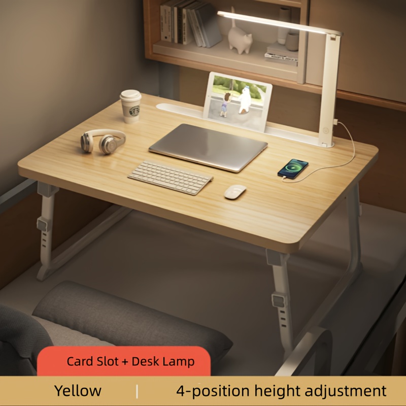 Foldable Dormitory Study Table Minimalist Small Table Bed - Temu