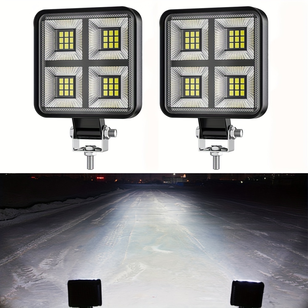 12V LED Lampe De Travail Barre Projecteur Spot Feux Conduite Offroad  Voiture SUV