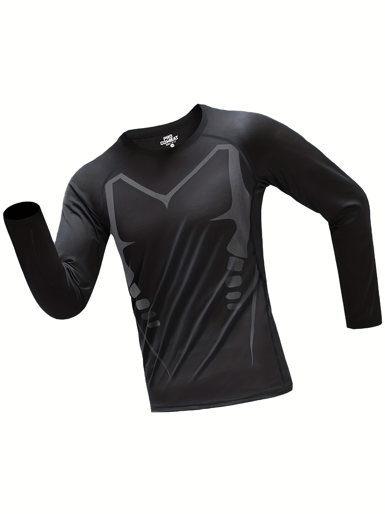 Men's Quick dry Sports Top: High Stretch Breathable Base - Temu